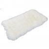 White Tibetan Lambskin Throw Rug - Engel Worldwide