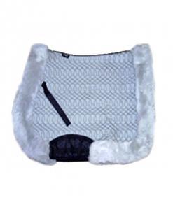 Large full square saddle pad with full rolled edge. All Purpose - Engel Worldwide