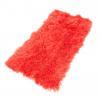 Tibetan Sheepskin Rug Red