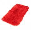 Tibetan Sheepskin Rug Scarlet