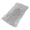 Tibetan Sheepskin Rug Silver