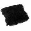 Top Tibetan Lambskin Pillow Cover Black - Engel Worldwide