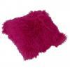 Top Tibetan Lambskin Pillow Fuschia - Engel Worldwide