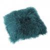 Top Tibetan Lambskin Pillow Teal - Engel Worldwide