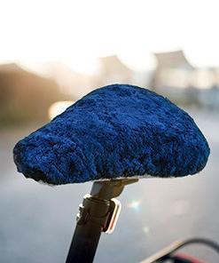 lambswool bike seat cover
