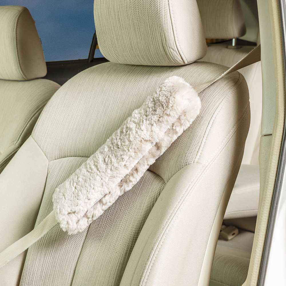 Sheepskin Motorcycle Seat Cover Pad – Driver