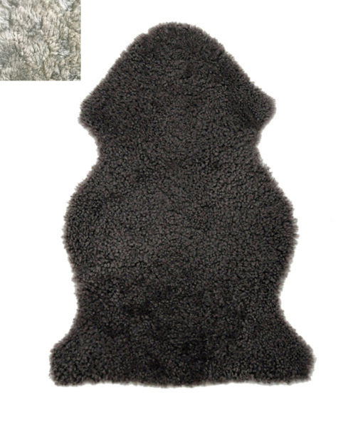 brown curly sheepskin rug engel worldwide