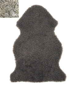 mushroom curly sheepskin rug engel worldwide