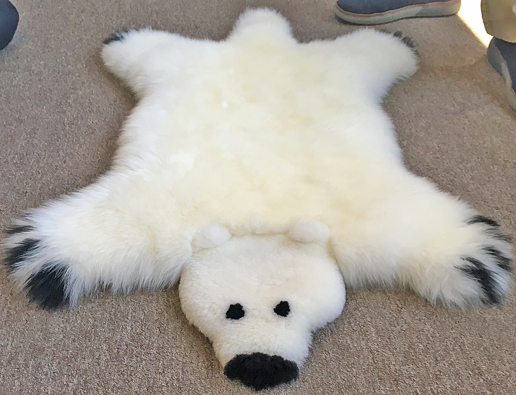 Polar Bear Rug - Small