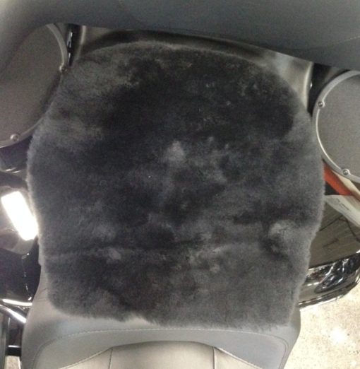Sheepskin Motorcycle Seat Cover - Passenger