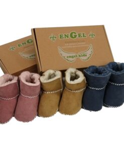 Infant Baby Booties with heel closure