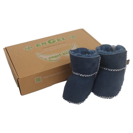 Infant Baby Booties with heel closure