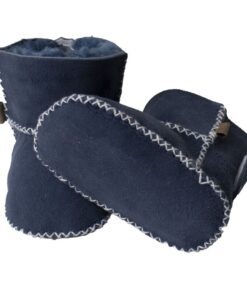 Infant Baby Booties with heel closure