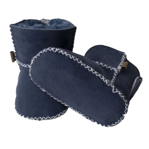 Infant Baby Booties with heel closure