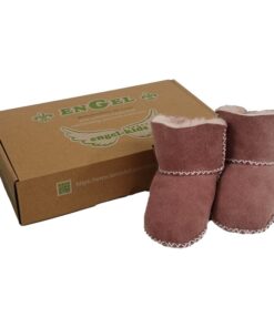 Infant Baby Booties with heel closure