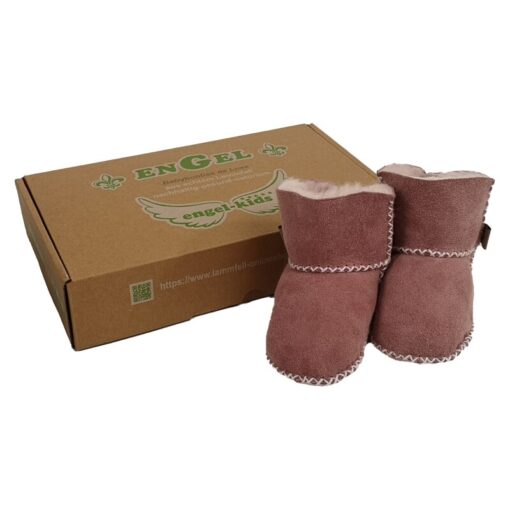 Infant Baby Booties with heel closure