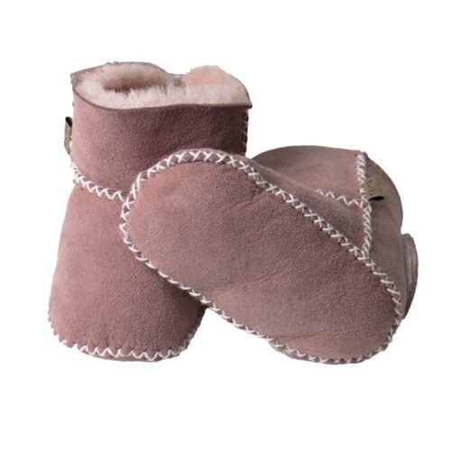 Infant Baby Booties with heel closure