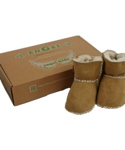 Infant Baby Booties with heel closure