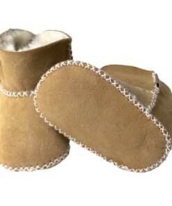 Infant Baby Booties with heel closure